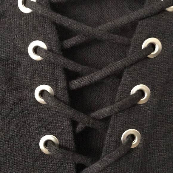 IRO lace up top - Picture 3 of 4